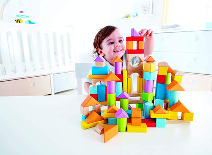 Hape Wonderful Beech Blocks - 101 Pcs.