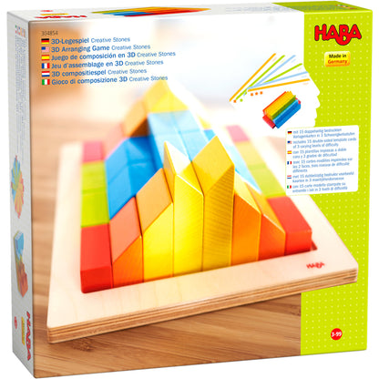 Haba 3D Arranging Game Creative Stones