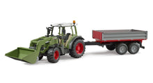 Bruder Fendt Vario 211 W/Frontloader & Tipping Trailer (2104)