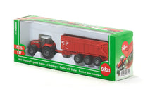 Siku 1:87 Massey Ferguson Tractor W/Krampe Trailer