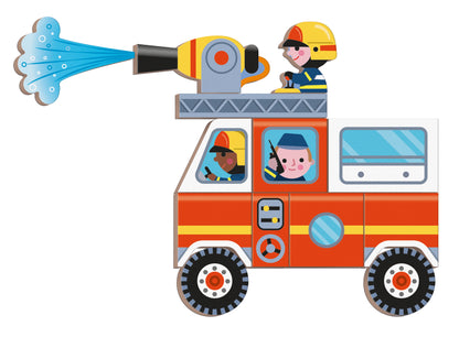 Janod Magneti'Book Firefighter