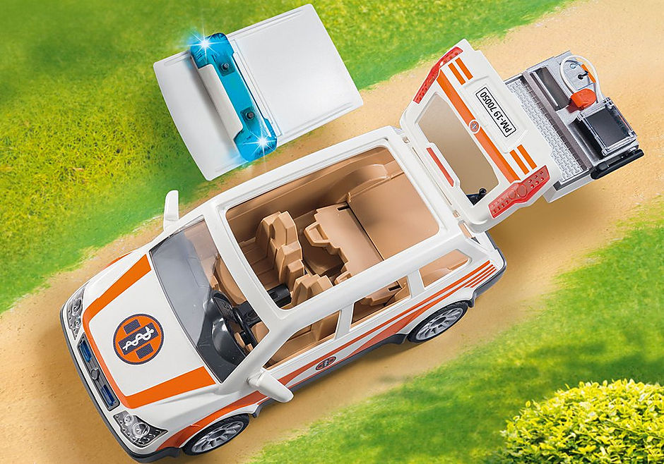 Playmobil 70050 Emergency Car with Siren
