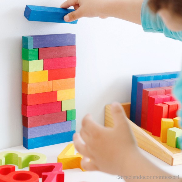 Grimms Small Stepped Counting Blocks