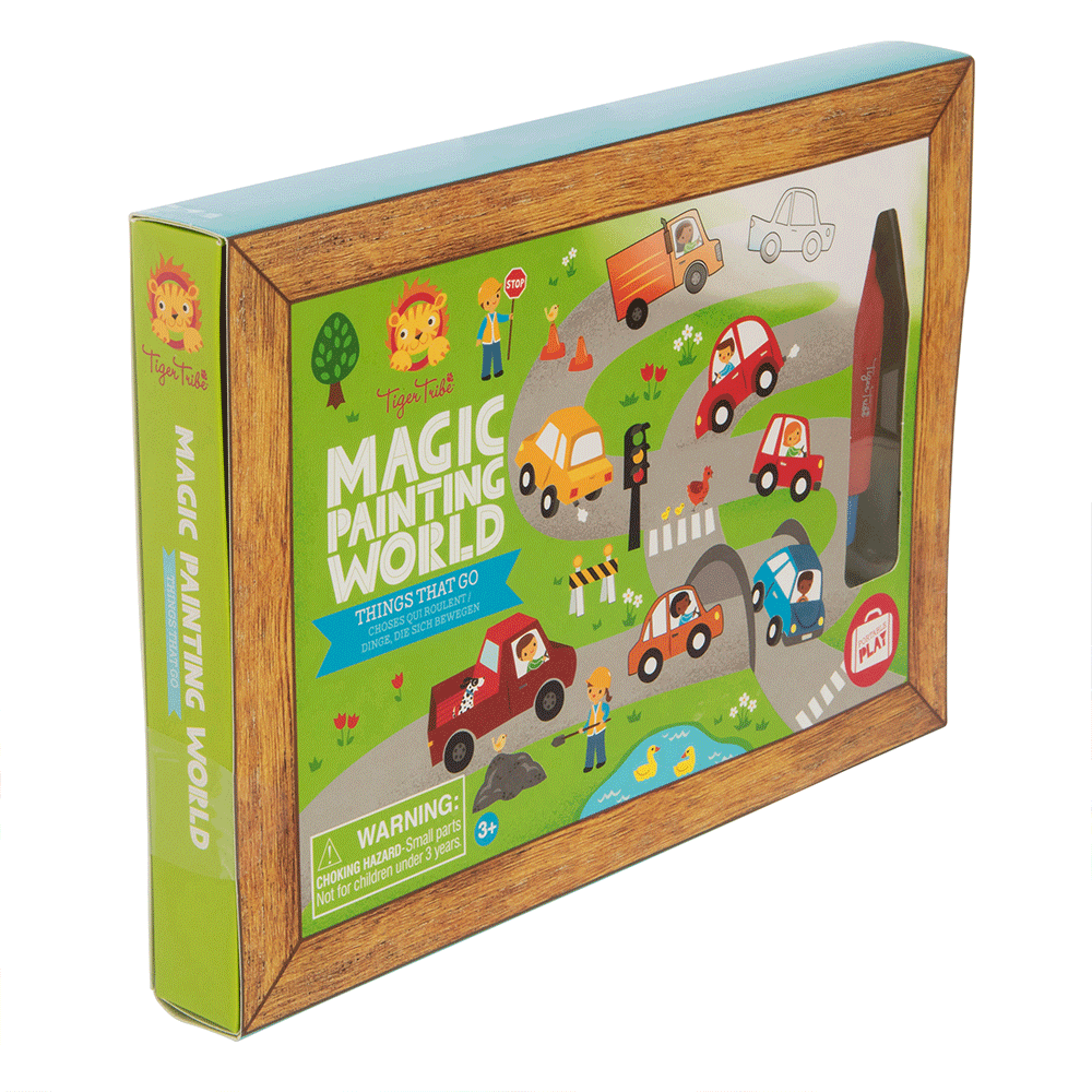 Tiger Tribe Magic Painting World - Things that Go