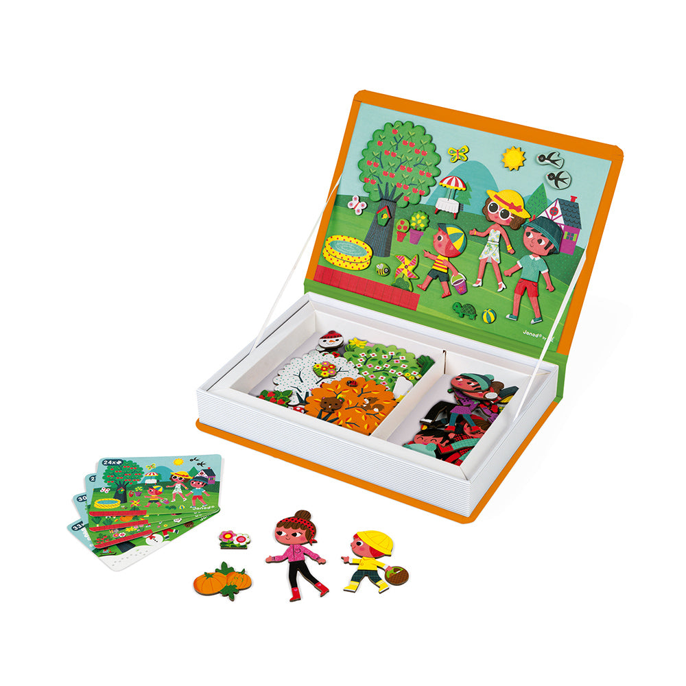 Janod 4 Seasons Magneti' Book