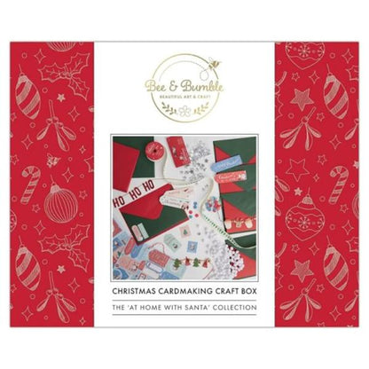 Bee And Bumble Christmas Card Making Santa Craft Box