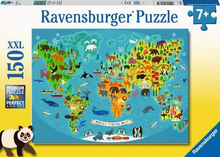 Ravensburger Animal World Map XXL 150pc