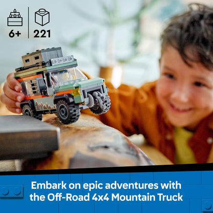 Lego City Great Vehicles 60447 Off-Road 4x4 Mountain Truck