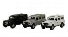 Kids Globe Pull-Back Landrover Defender W/Light & Sound asst
