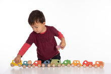 Tickit Rainbow Wooden Community Vehicles Set