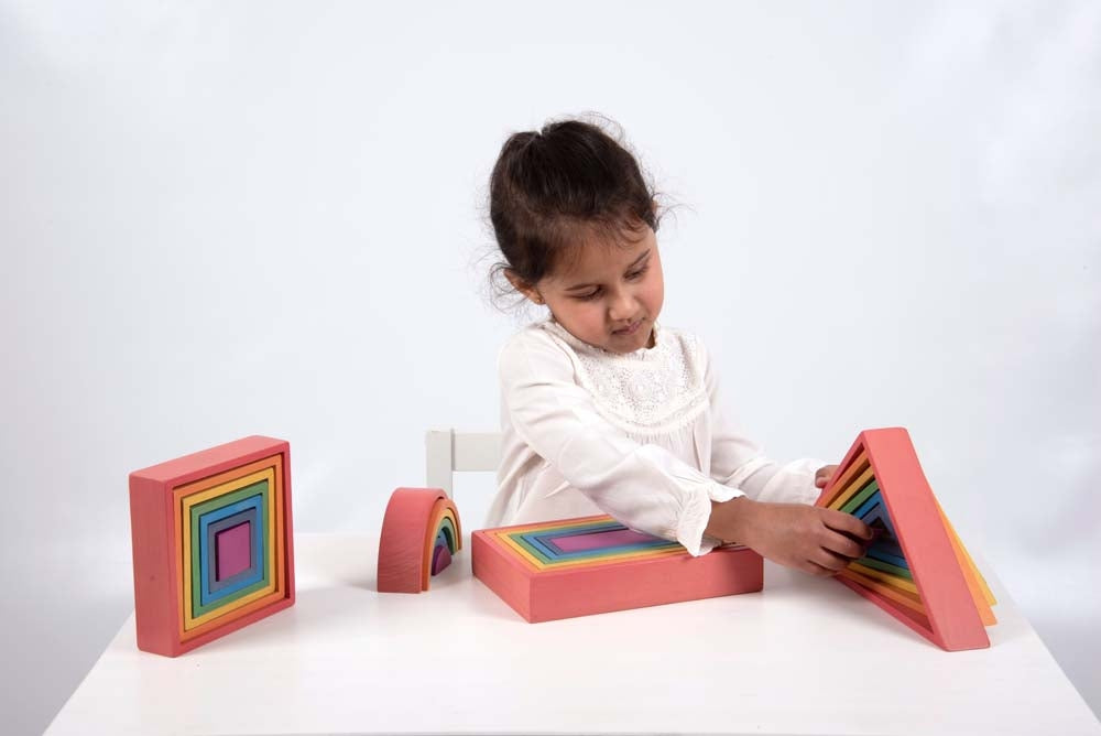 TickiT Rainbow Architect Triangles