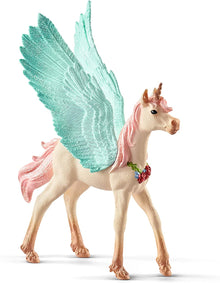 Schleich Decorated Unicorn Pegasus, Foal