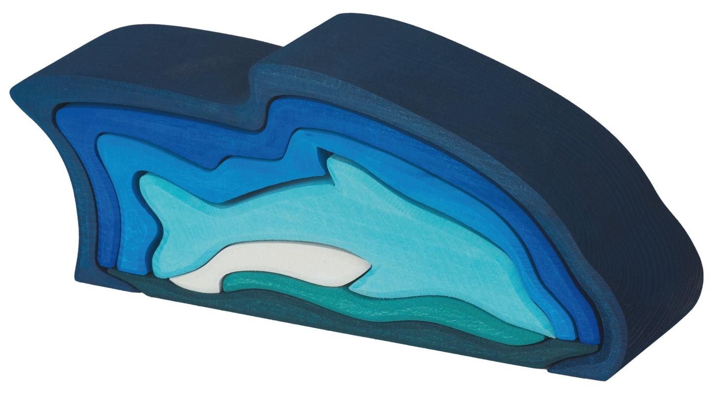Gluckskafer 9 Piece Dolphin