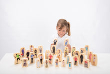 TickiT Wooden Community People Blocks