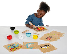 Educational Advantage Wooden Fine Motor Pattern Balls