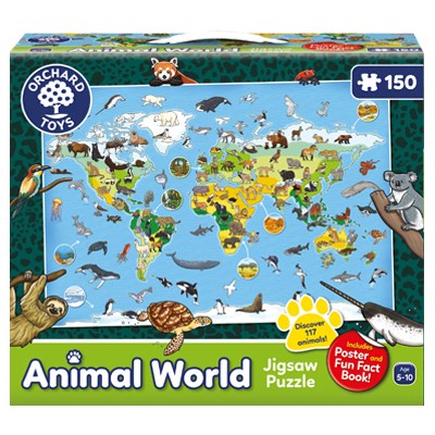 Orchard Toys Animal World Jigsaw Puzzle
