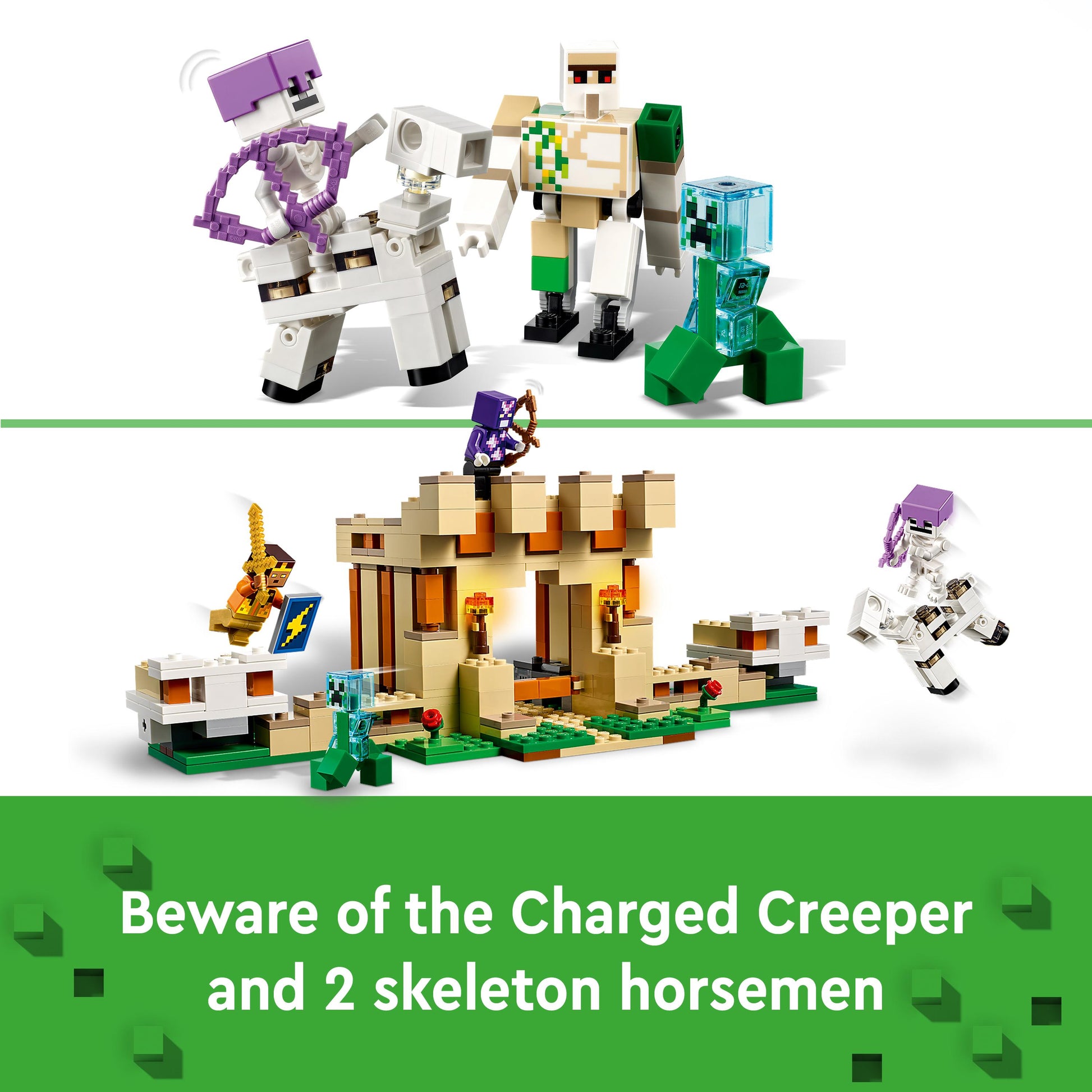 Lego Minecraft 21250 The Iron Golem Fortress (F)