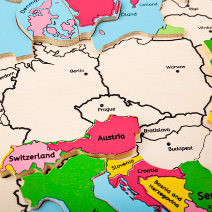 BigJigs Europe Inset Puzzle