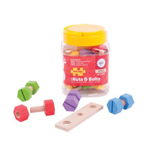 BigJigs Jar of Nuts and Bolts