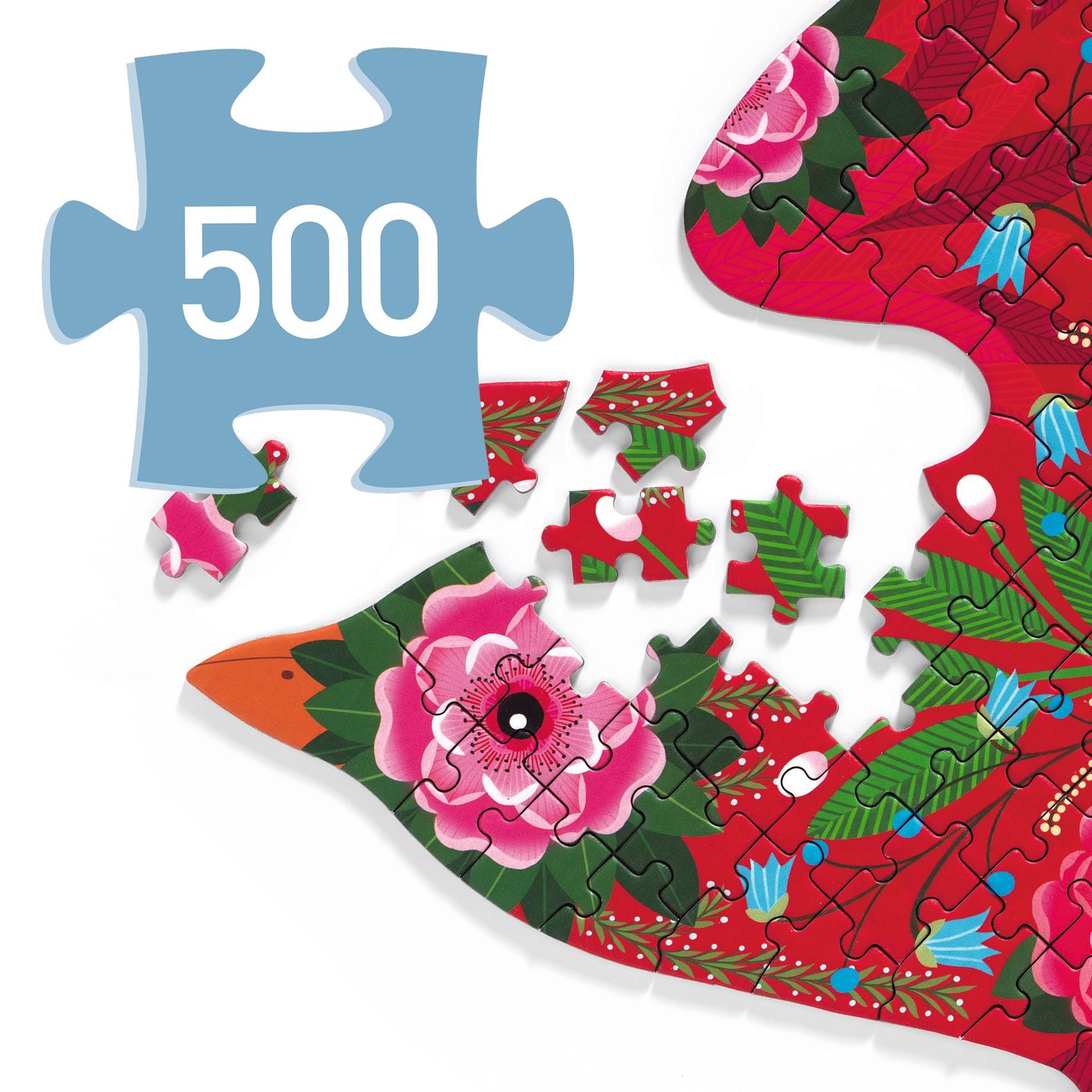 Djeco Bird 500 Pcs Puzz'art Puzzle