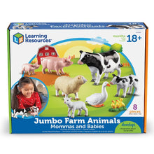 Learning Resources Jumbo Farm Animals - Mommas and Babies