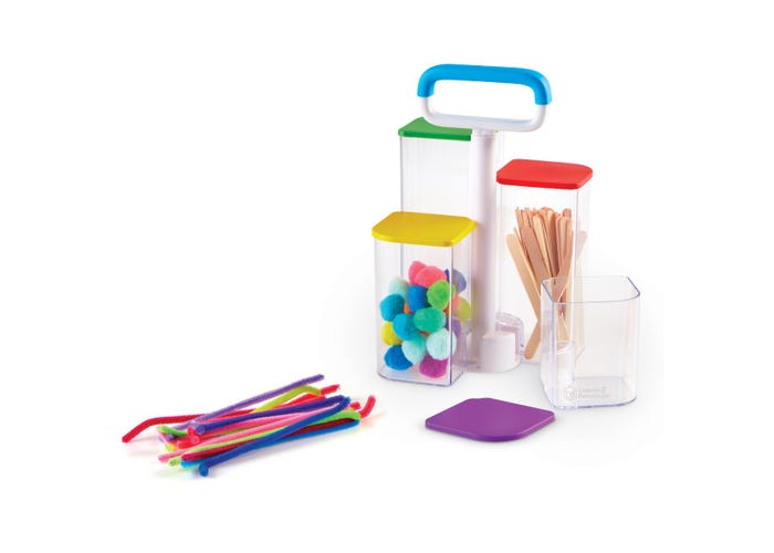 Learning Resources Create-A-Space™ See-Thru Storage Caddy