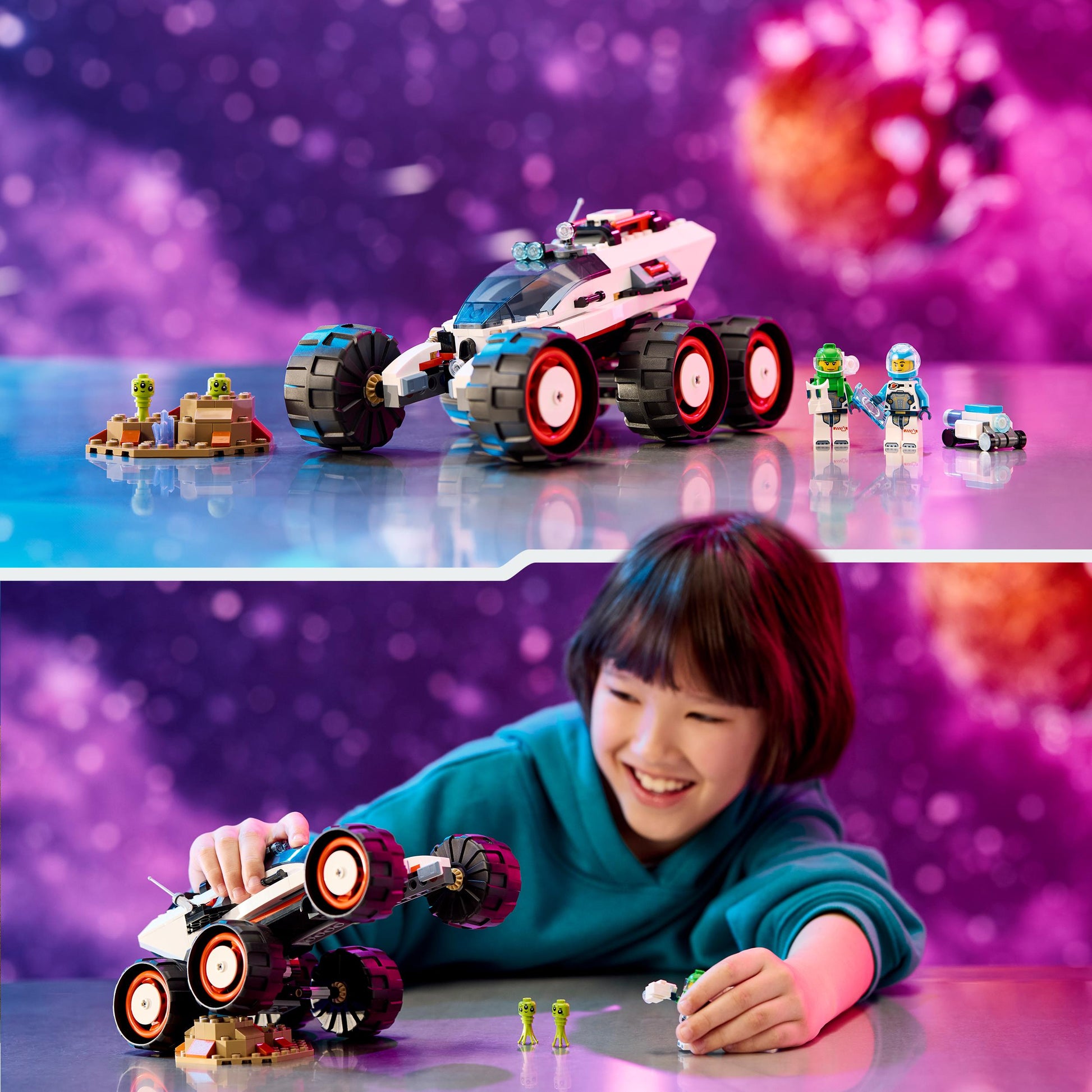 Lego City 60431 Space Explorer Rover and Alien Life