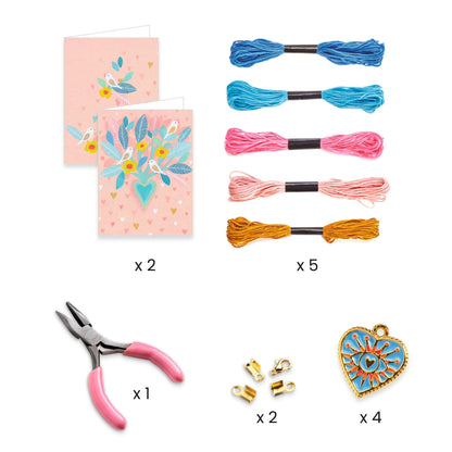 Djeco Friendships And Hearts Beads & Jewellery