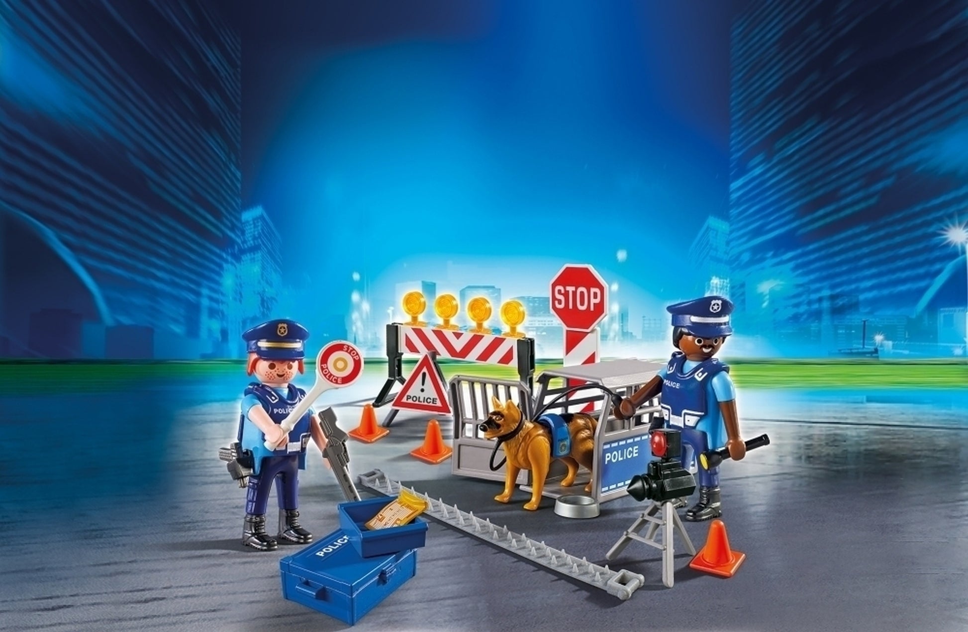Playmobil 6924 City Action Police Roadblock