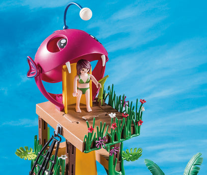 Playmobil 70609 Family Fun Aqua Park Water Park with Slides