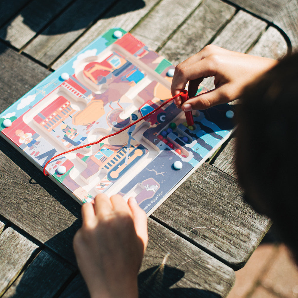 BigJigs Construction Maze Puzzle