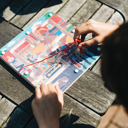 BigJigs Construction Maze Puzzle