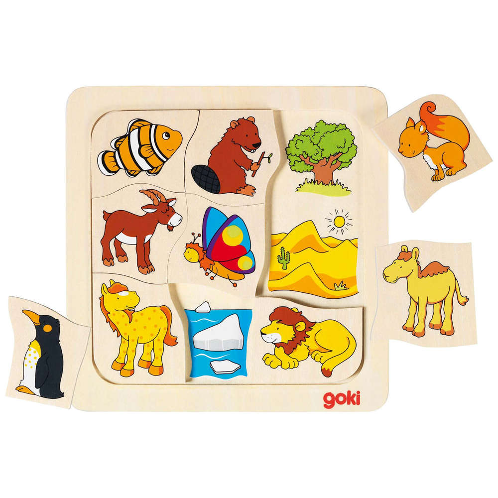 Goki Puzzle, Where Do I Live?