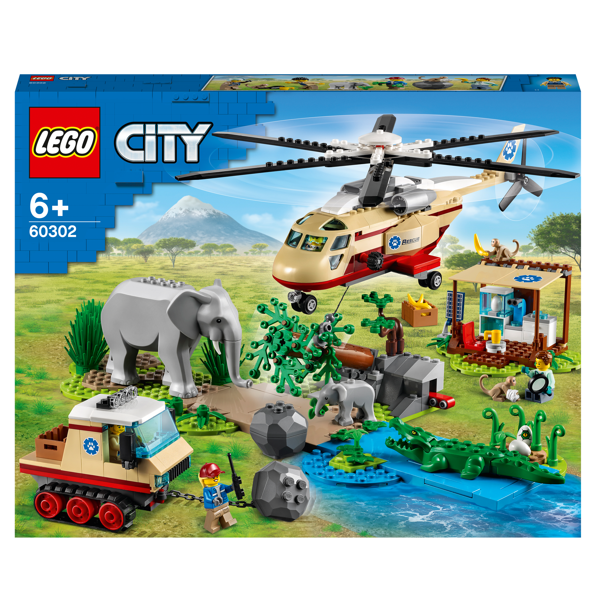 LEGO City 60302 Wildlife Rescue Operation (D)