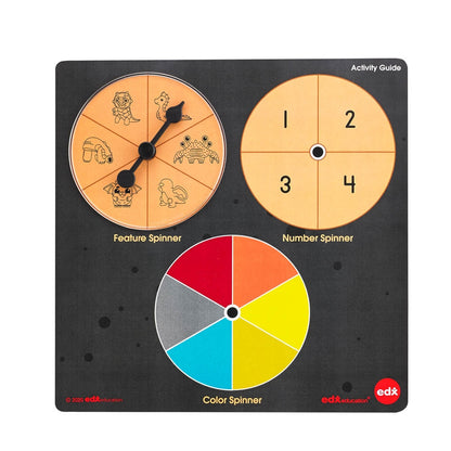 EDX Education Monster Counters Activity Set