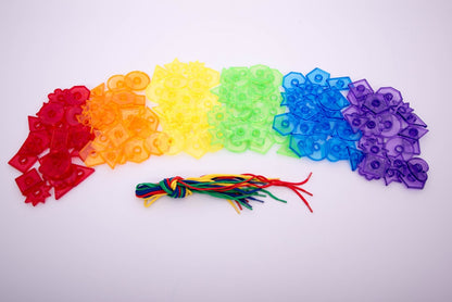 TickiT Translucent Lacing Geometrics
