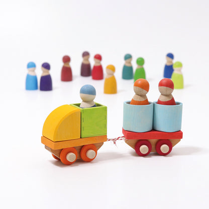 Grimms Building Set Wooden Train