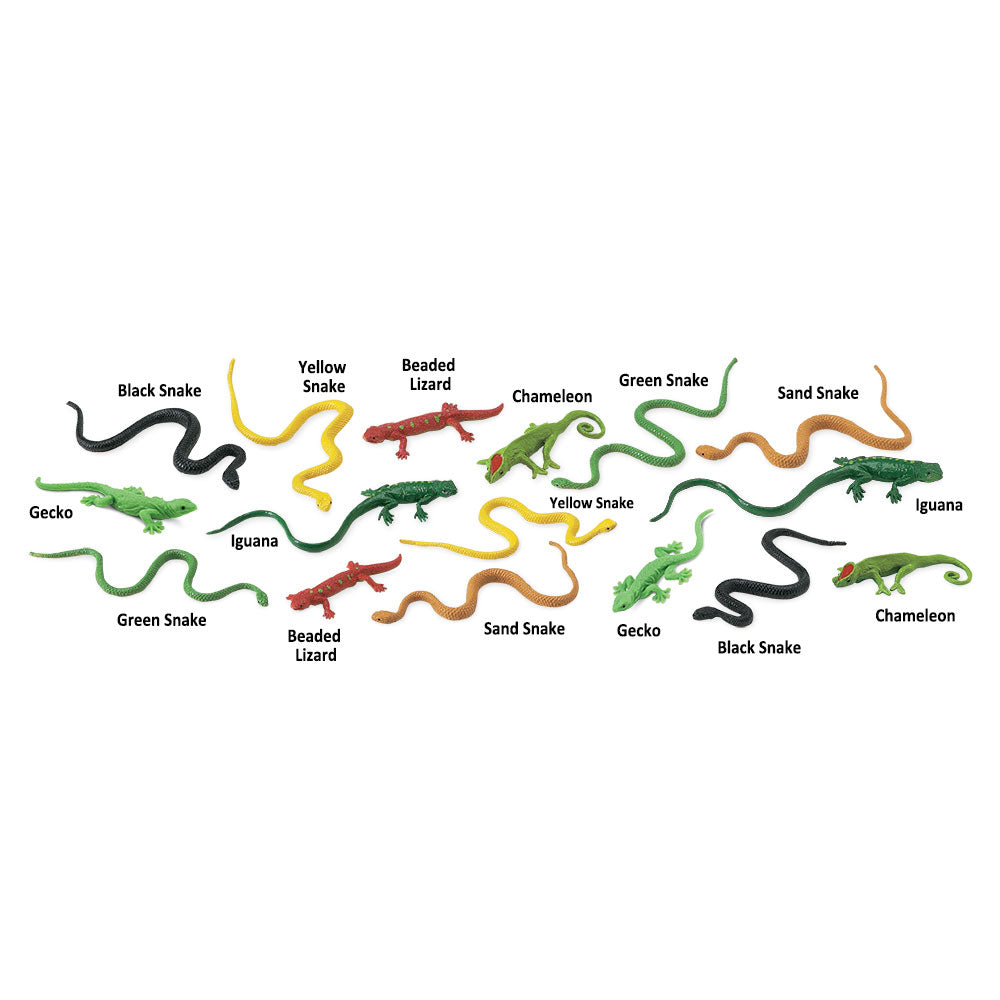 Safari Toob Reptiles (16 Pieces)