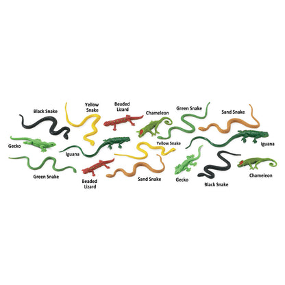 Safari Toob Reptiles (16 Pieces)