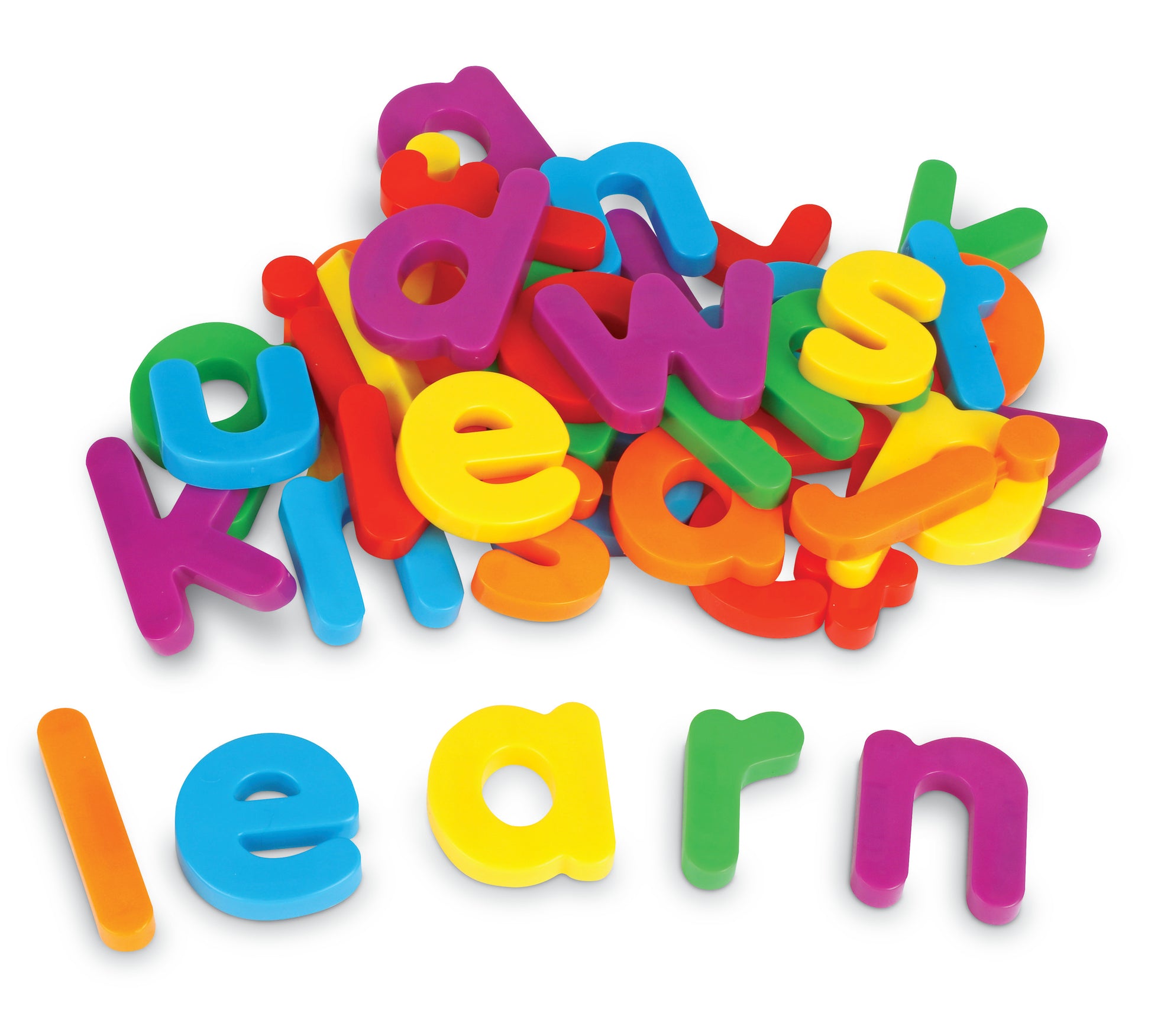 Learning Resources (M) Jumbo Lowercase Magnetic Letters, Set of 40