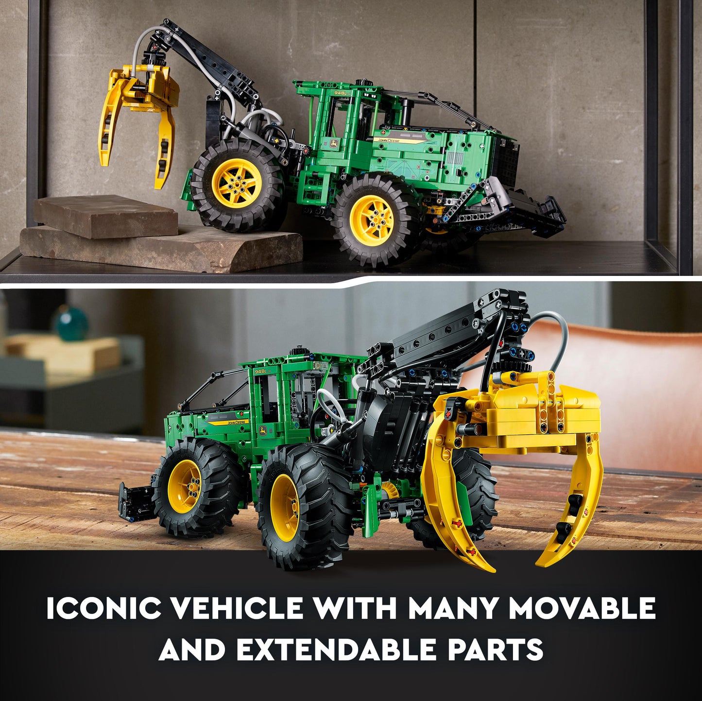 Lego Technic 42157 John Deere 948L-II Skidder (C)