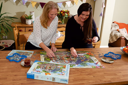 Ravensburger Cosy Café No.1, Beach Garden Café, 1000pc