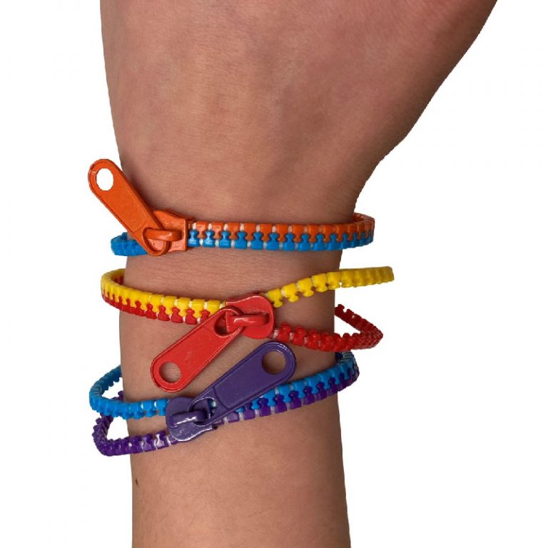 Playlearn Zip Fidget Bracelet 3pk