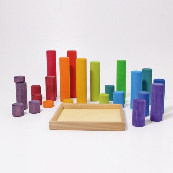 Grimms Large Building Roller Rainbow