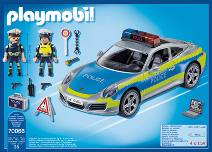 Playmobil 70066 Porsche 911 Carrera 4S Police Car