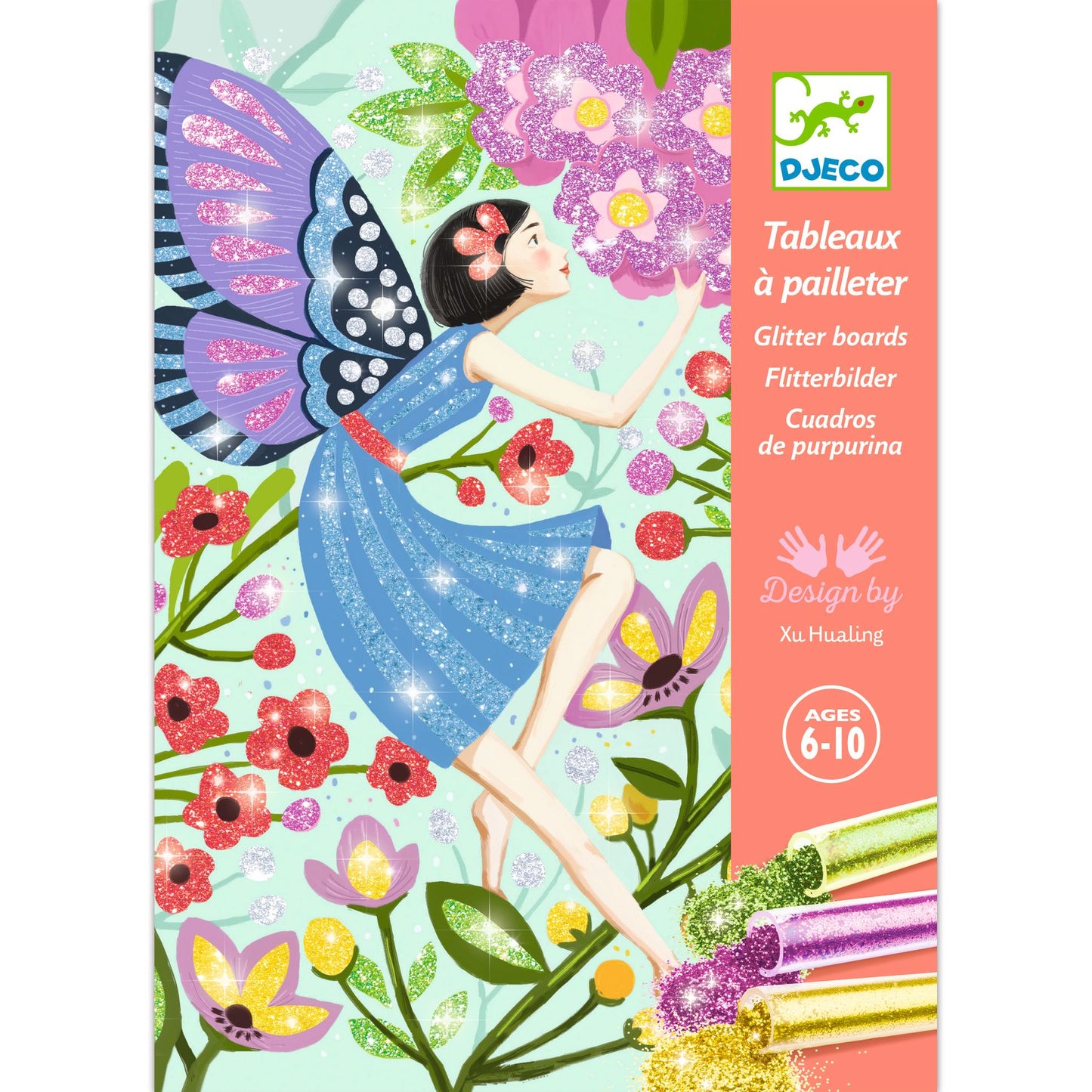 Djeco Glitter Boards The Gentle Life Of Fairies