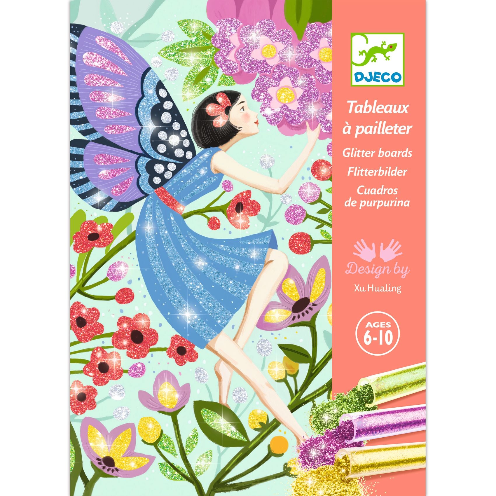 Djeco Glitter Boards The Gentle Life Of Fairies