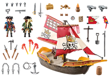 Playmobil 71418 Pirates: Pirate vs. Deeper – Pirate Vessel