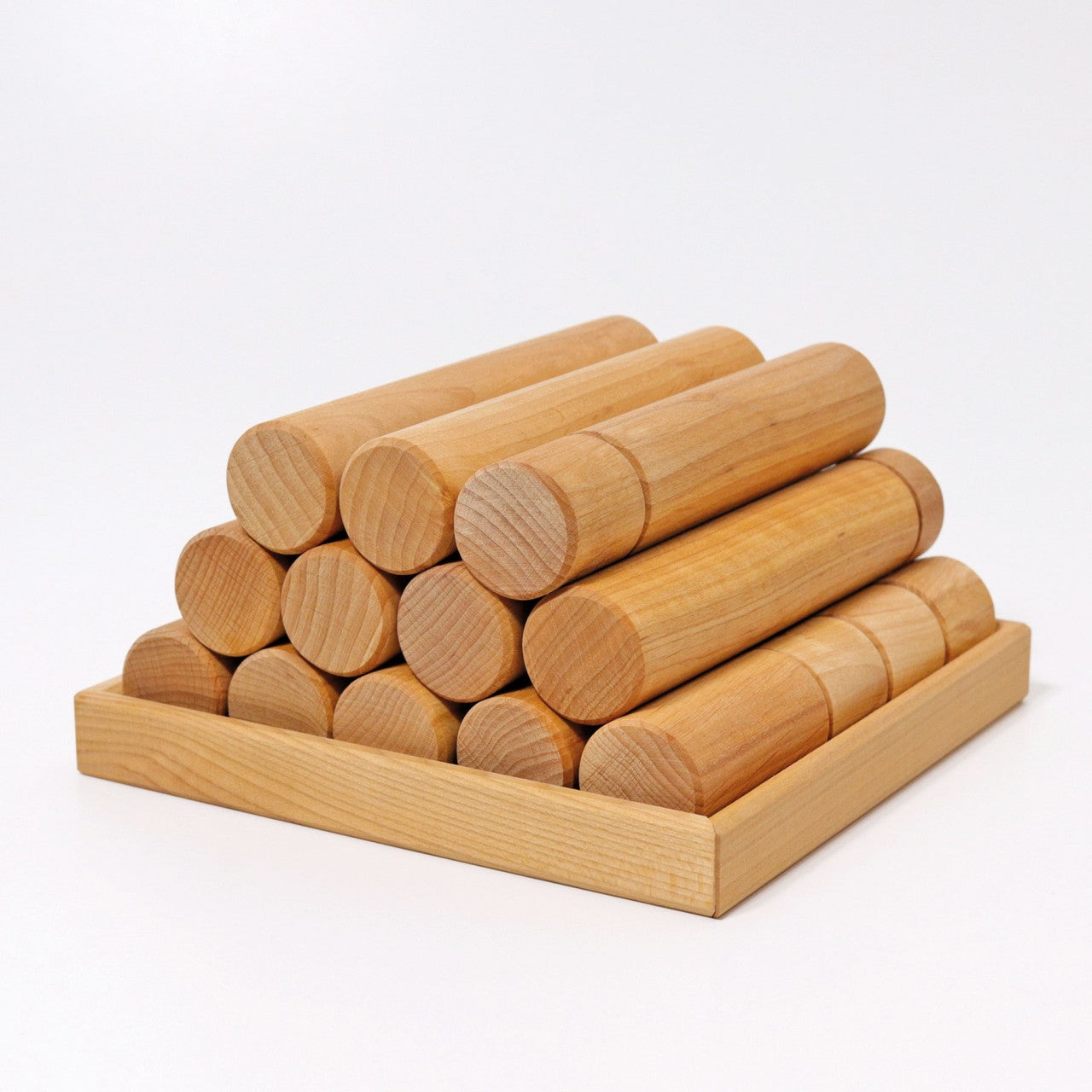 Grimms Large Building Rollers Natural