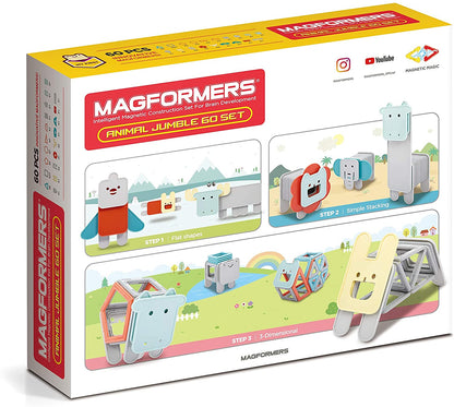 Magformers Animal Jumble 60pcs